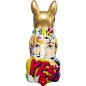 Preview: Deko Figur Graffiti Dog 20cm