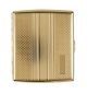 Preview: Zigarettenetui 85mm "Gold Streifen / Rauten"