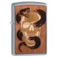 Preview: Zippo Woodchuck Skull & Snake - 60004938