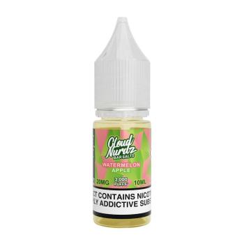 Cloud Nurdz Watermelon Apple Salt 10ml 20mg
