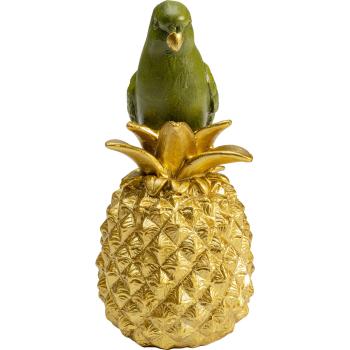 Preview: Deko Figur Ananas Parrot 14cm