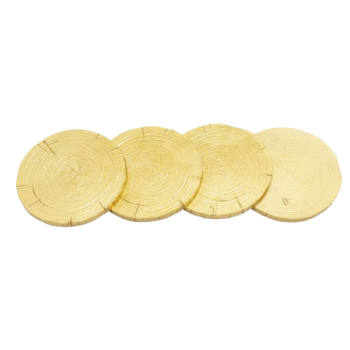 Preview: Deko Figur mit Untersetzer Playing Bear 7cm