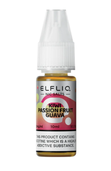 Elfbar ELFLIQ Salt Kiwi Passionfruit Guava 10ml 20mg