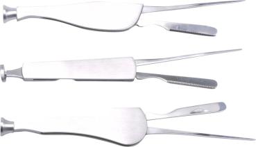 Preview: Pfeifenbesteck Cool silber 3teilig