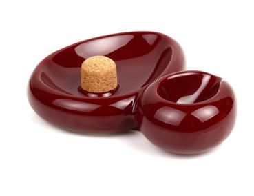 Preview: Pfeifenaschenbecher Savinelli mit 1 Ablage