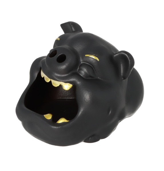 Aschenbecher "Schwein schwarz"