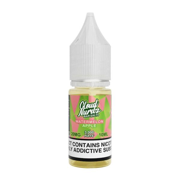 Cloud Nurdz Watermelon Apple Salt 10ml 20mg