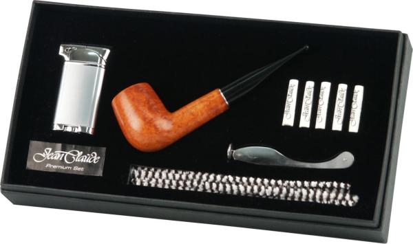 Jean Claude Pfeifenset gerade Natur