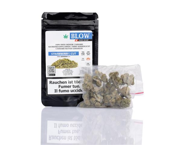 Blow kleine Blüten Strawberry (blau) 5g