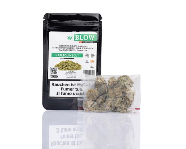 Blow kleine Blüten Harlequin (grün) 5g