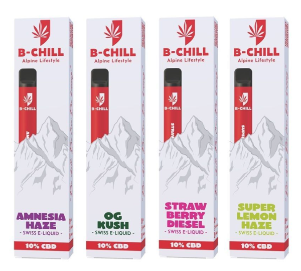 B-Chill 600 mit 10% CBD ohne Nikotin