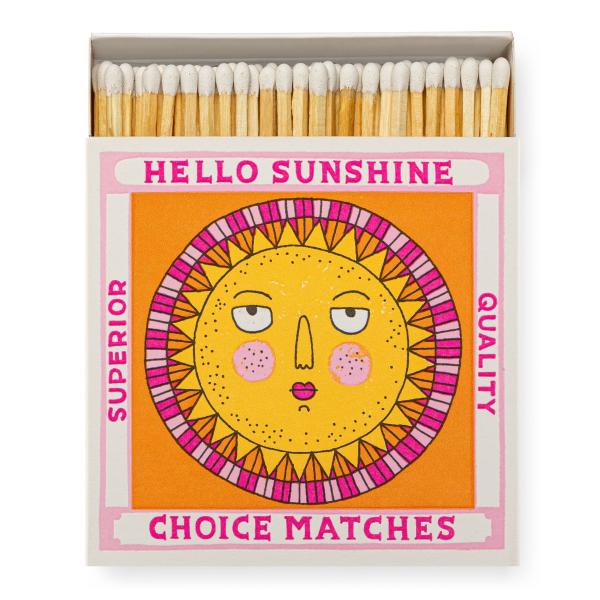 Archivist Gallery Streichhölzer "Hello Sunshine"