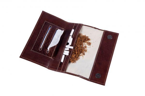 Drehertasche "Alpenleder Gustl Ebenholz"