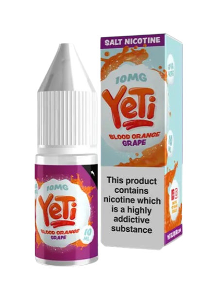 Yeti Salt Blood Orange Grape 10ml 10mg