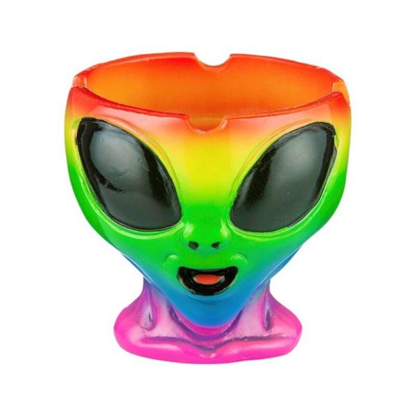 Aschenbecher "Alien bunt"