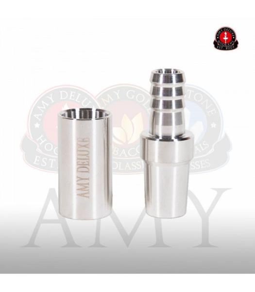 Amy Schliff Schlauchadapter Edelstahl