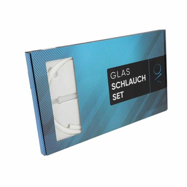 AO Glasmundstück-Schlauchset Round - Weiss