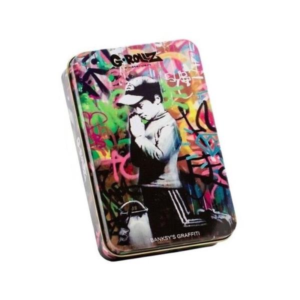 G-Rollz Banksy "Church of Graffiti" Dose 13.5cm x 8.5cm x 3cm