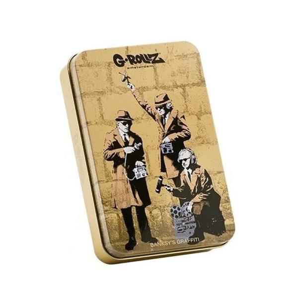 G-Rollz Banksy "Spy Booth" Dose 13.5cm x 8.5cm x 3cm