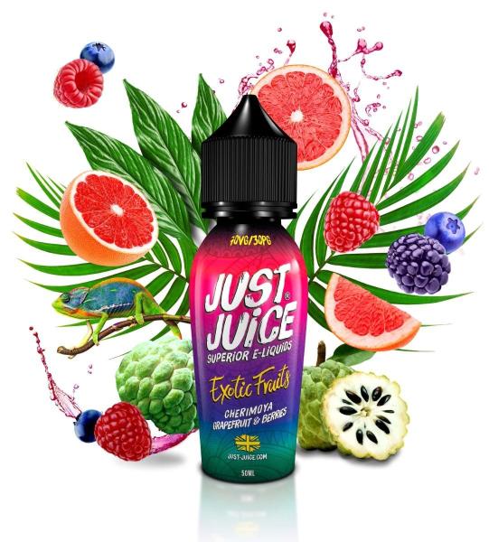 Just Juice Exotic Fruits Cherimoya, Grapefruit, Berries 50ml