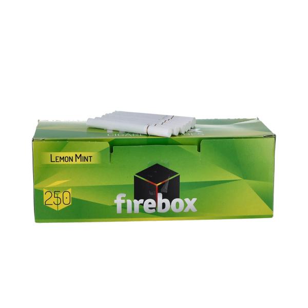 Zigarettenhülsen "Firebox Lemon Mint" 250Stk