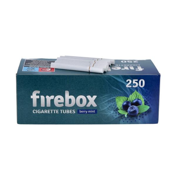 Zigarettenhülsen "Firebox Berry Mint" 250Stk