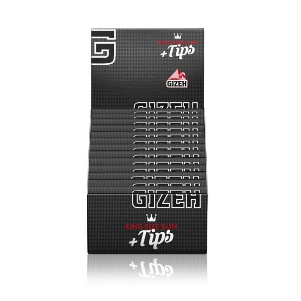 Gizeh Black Slim + Filter Tips
