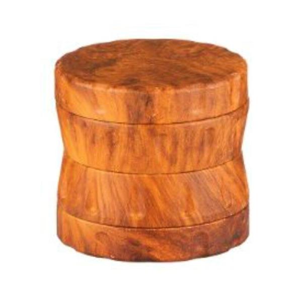 Grinder "Holz dunkel" 4-teilig 50mm