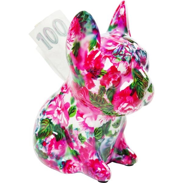 Spardose Dog Fiore 12cm assortiert