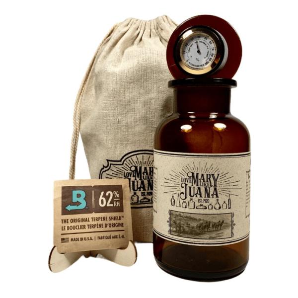 Love Mary Like Juana Mary in a Bottle Aufbewahrungsglas Braun 250ml