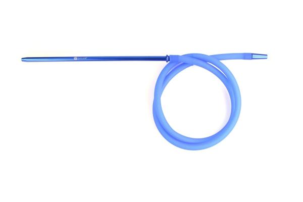 Mata Leon Silikonschlauch Matt mit Alumundstück Blau