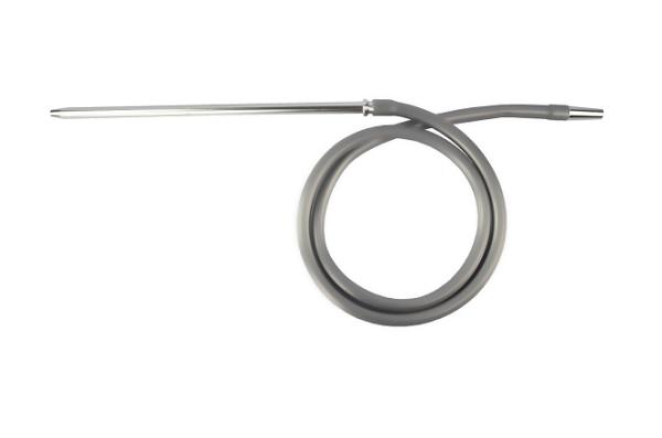 Mata Leon Silikonschlauch Matt mit Alumundstück Silber