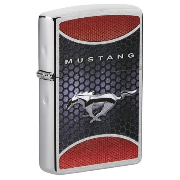 Zippo Ford Mustang chrom gebürstet - 60005881